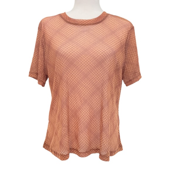 JONATHAN SIMKHAI Standard Carson Shimmer Tulle Tee - NWT - Large - Picture 4 of 4